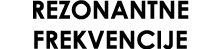 REZONANTNE FREKVENCIJE